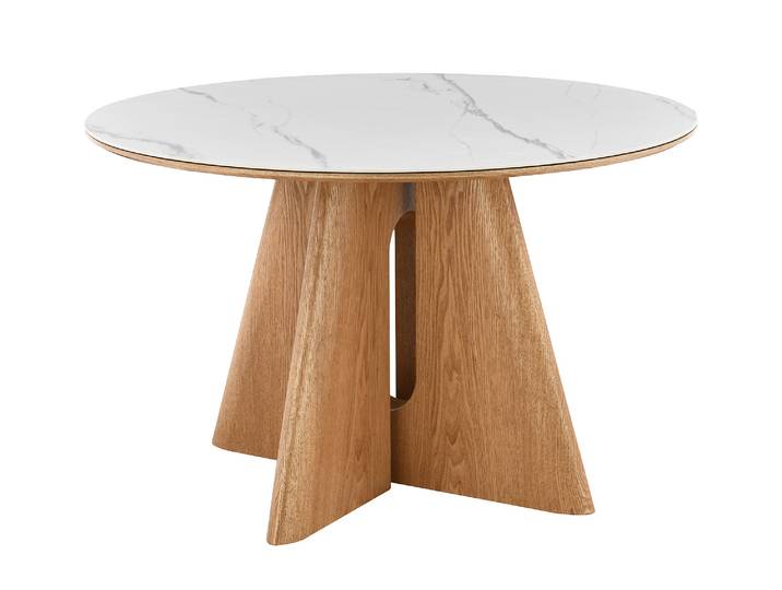 Table de repas ronde Claire Chene - Basika