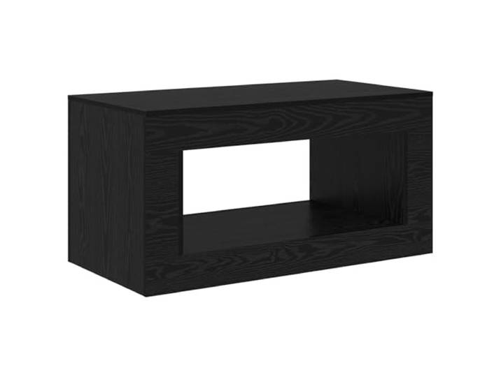 Heofavd Couchtisch Schwarze Eiche 99,5x50x50 cm Modern Wohnzimmertisch