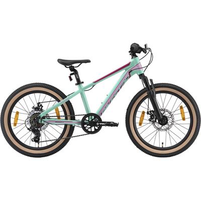 Jugendfahrrad BIKESTAR Gr. 30, grün, Fahrräder, Kinder, 30cm, 20 Zoll (50,80cm)