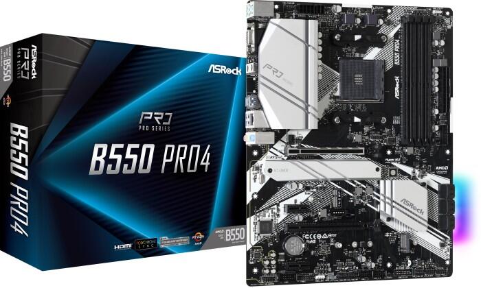 ASRock B550 Pro4 90-MXBCZ0-A0UAYZ