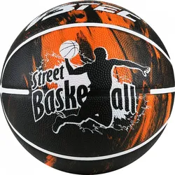 V3TEC Street Basketball schwarz/orange Gr. 7