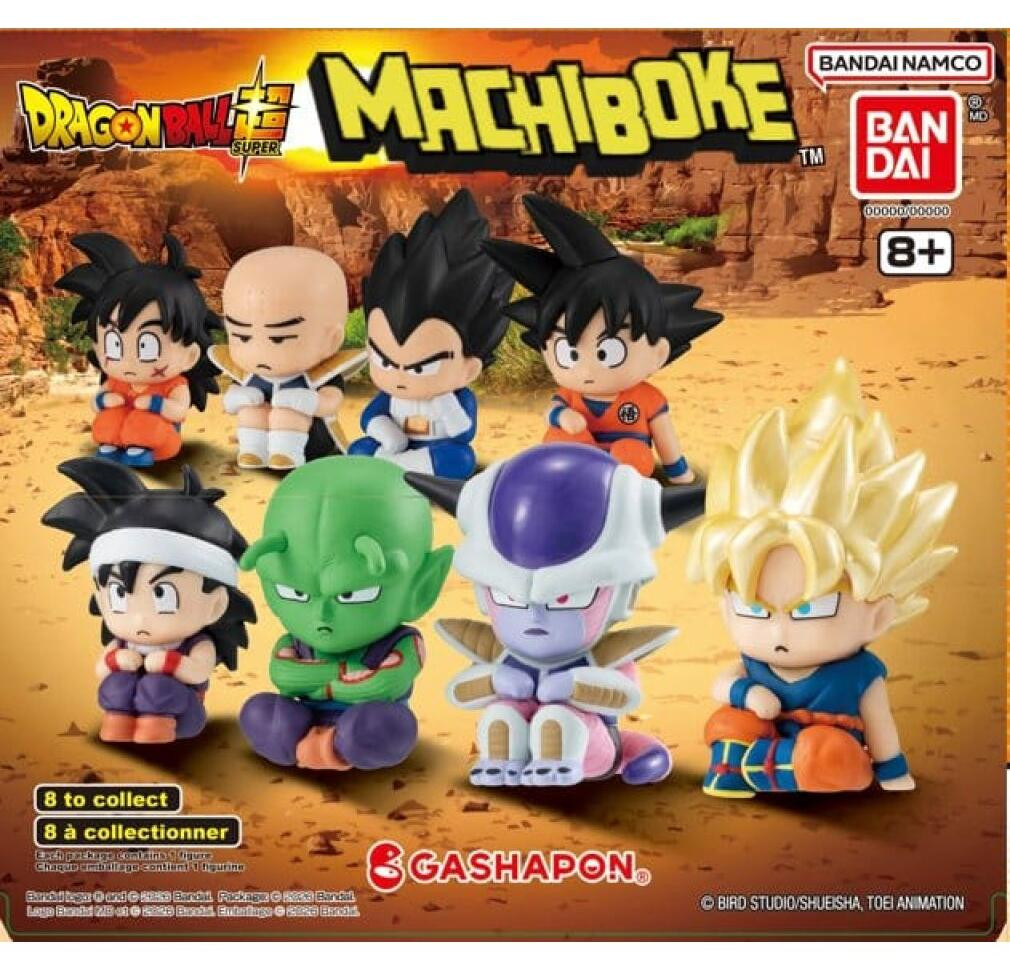 Bandai Dragon Ball Machiboke Gashapon Mini-figuren Serie 1 Blinde Doos (24 stuks)