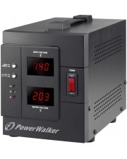 Bluewalker PowerWalker AVR 2000/SIV Automatische Spannungsregulierung Wechselstrom 230 V 1600 Watt 2000 VA Ausgangsbuchsen: 2 Schwarz (10120306)