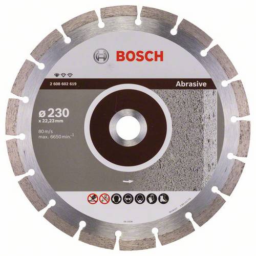 Bosch Accessories 2608602619 Diamanttrennscheibe Durchmesser 230 mm 1 St.