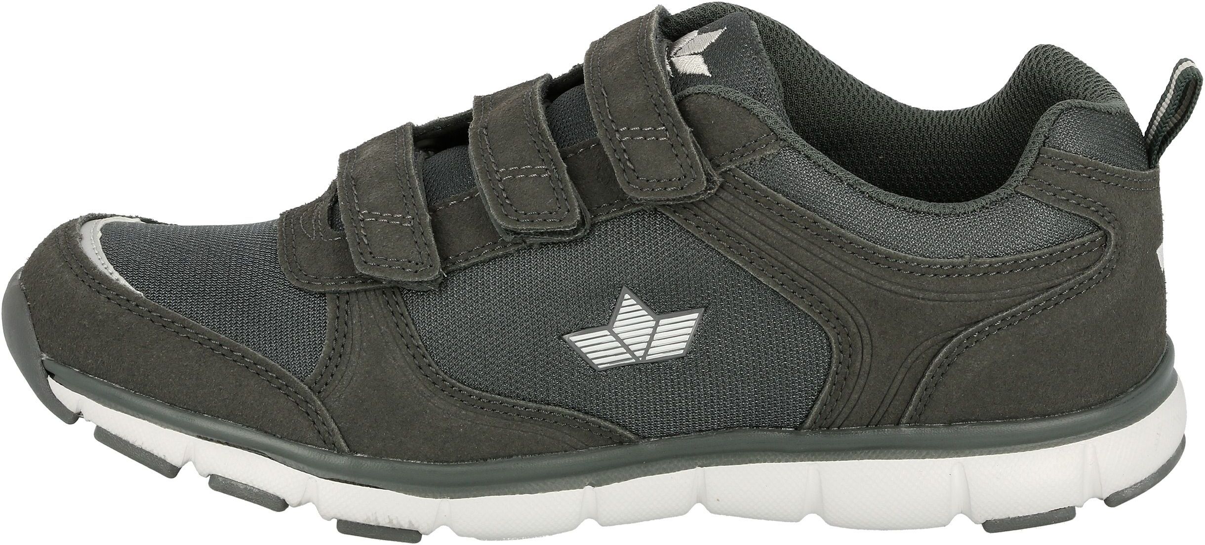 Hallenschuh LICO "Joggingschuh Lionel V", Herren, Gr. 45, Textil, grau, Synthetik, Schuhe Hallenschuh