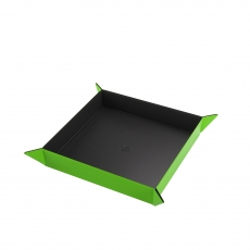 Gamegenic Magnetic Dice Tray - Square - Black/Green - Würfelteller 295211
