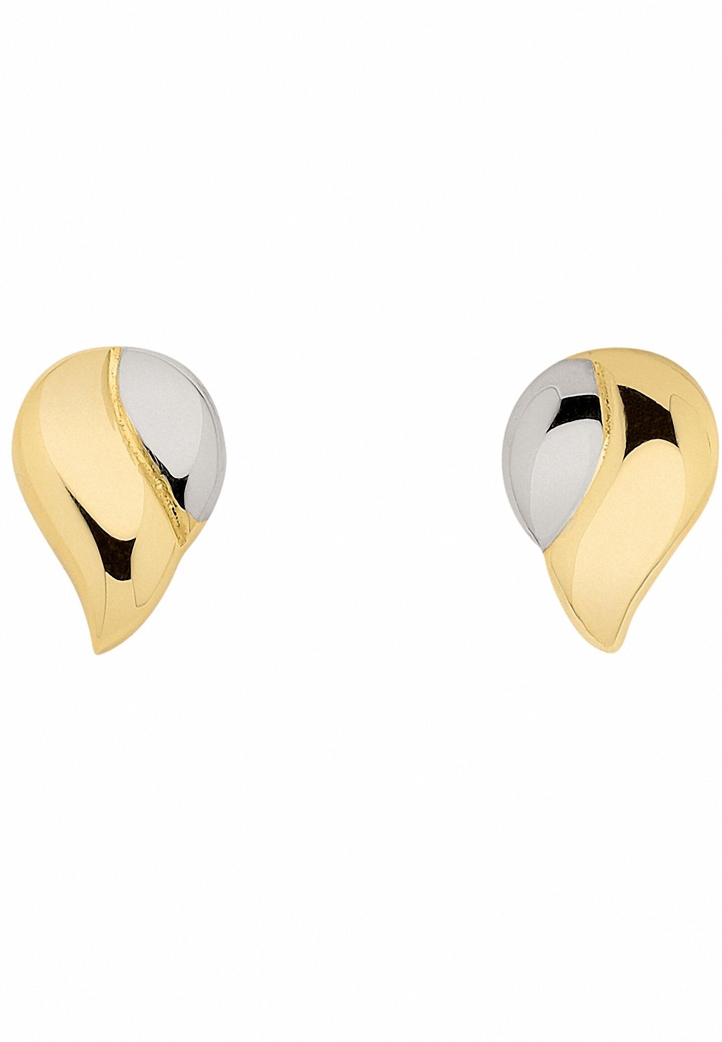 Paar Ohrstecker ADELIA´S "Adelia's 333 Gold Ohrringe Ohrstecker", gold, Ohrringe, Damen, ..., Gelbgold 333, Paar Ohrstecker, Goldschmuck für Damen
