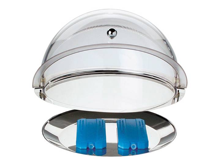 Ensemble thermolaqué Sabuk Ø 38cm Argenté