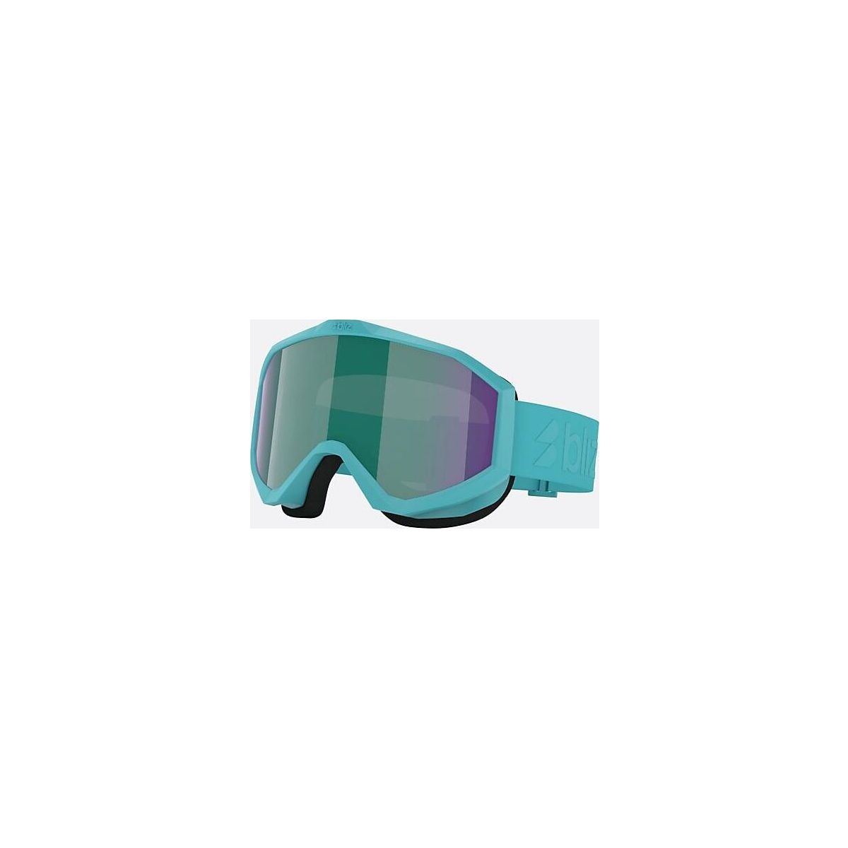 Bliz Liner matte turquoise/brown w green multi (16 00) 0ZG8006-16 00