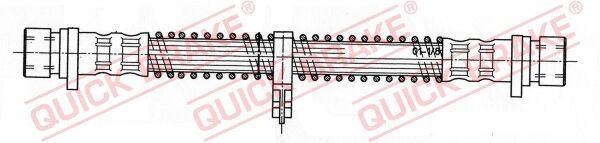 Quick Brake Bremsschlauch 22.920 Für Land Rover
