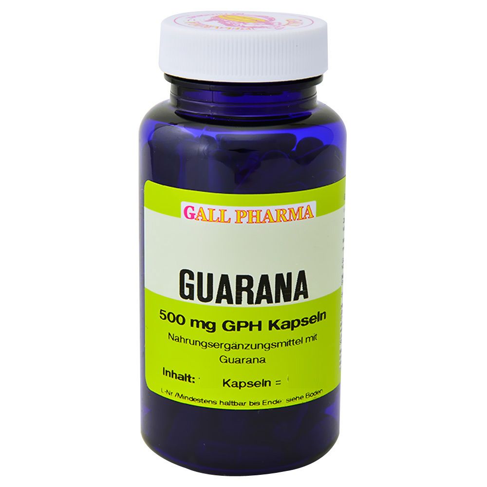Guarana 500 mg GPH Kapseln 180 St