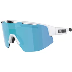 BLIZ MATRIX Sonnenbrille 2026 shiny white/smoke blue multi