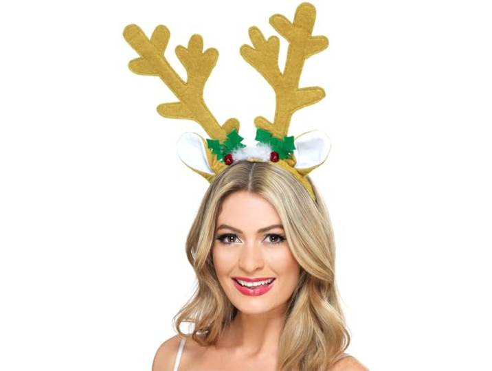 Smiffys Reindeer Antlers, Brown