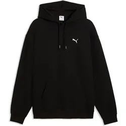 PUMA Herren Kapuzensweat ESS ELEVATED Relaxed Material Hoodie, Größe L in Schwarz Schwarz