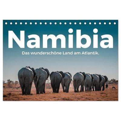 Namibia - Das wunderschöne Land am Atlantik. (Tischkalender 2027 DIN A5 quer), CALVENDO Monatskalender