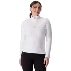 SPYDER SHIMMER BUG 1/2 ZIP WHITE, WHITE, M