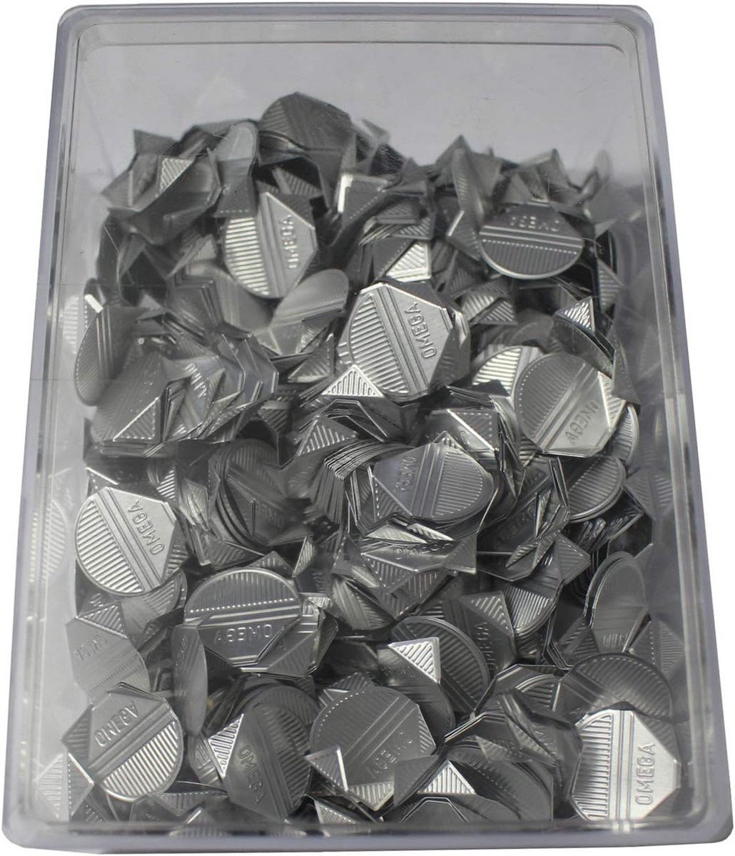 1000 stuks Aluminium Hoekklemmen Zilverkleurig Gelakt 540-36