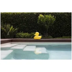 Designleuchte DUCK-DUCK lamp S in small gelb 26x30x30
