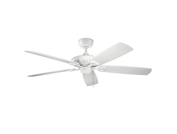Elstead Lighting Deckenventilator Kevlar, Metall, 35 cm, RoHS, Fernbedienung, Sommerbetrieb, Winterbetrieb, Elektrogeräte, Kühlgeräte, Ventilatoren, Deckenventilatoren