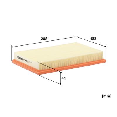 FILTRON Luftfilter AP 149/3 Filtereinsatz 42mm für VAG