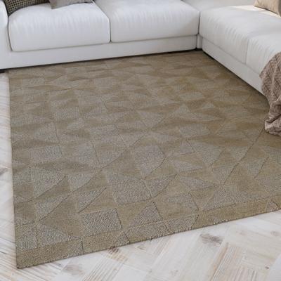Wecon home "Hamptons THIRTYSEVEN" rechteckig 15 mm Höhe Läufer, Schurwolle, Kurzflor, Wohnzimmer, elegant, geometrisch
