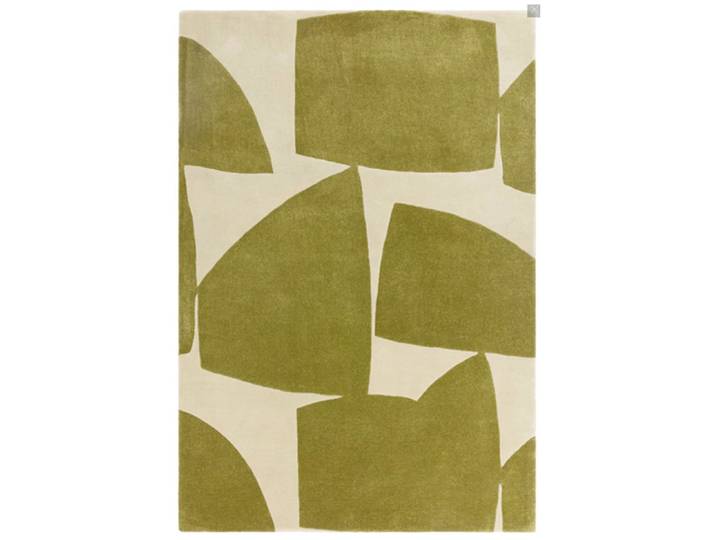 Tapis de salon moderne et design vert 120x170 cm