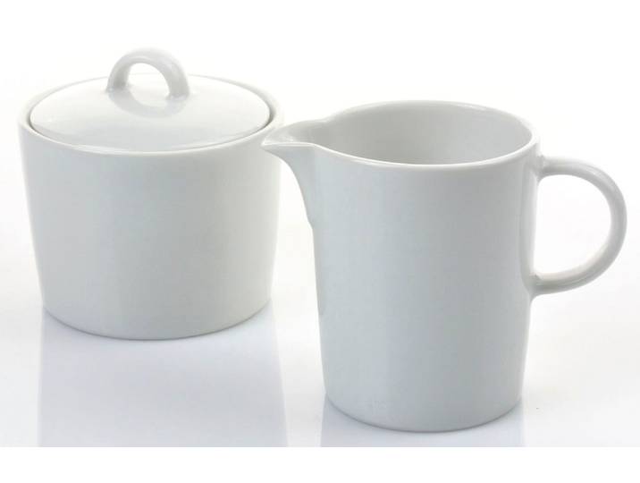 Milch- und Zuckerset RETSCH ARZBERG SANDY , weiß, 2 Stk., Porzellan, Geschirr-Sets, Milch- und Zuckerset, perfekte Ergänzung zu Kaffee- und Kombiservice Sandy, Made in Germany