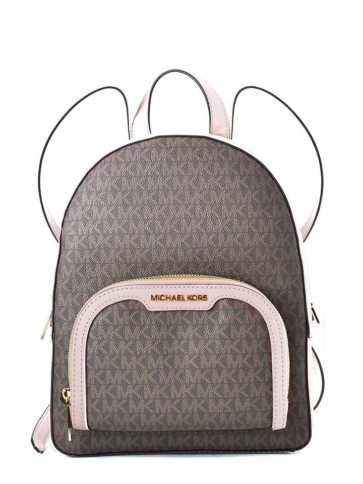 Michael Kors Rucksack in Braun/ Rosa - (B)22 x (H)30.5 x (T)11 cm - onesize