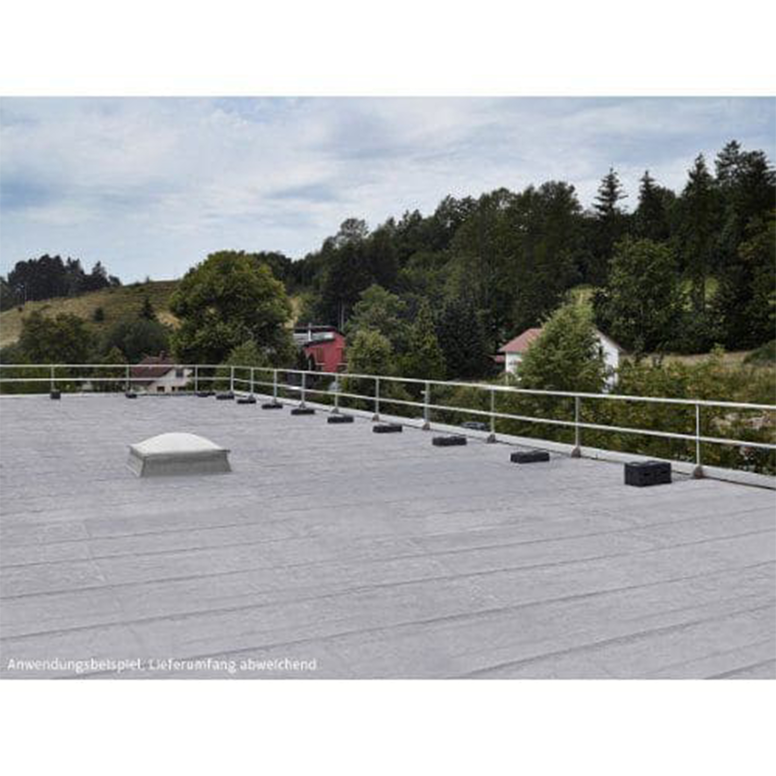 Mauderer Alutechnik Mauderer Geländerpfosten mit Ausleger starr