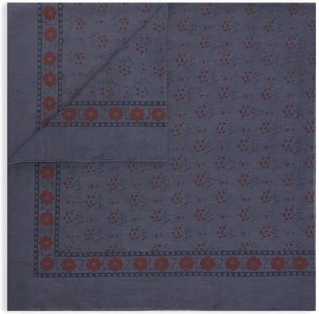 Soeur Foulard Classique Coton Bleu marine taille unique