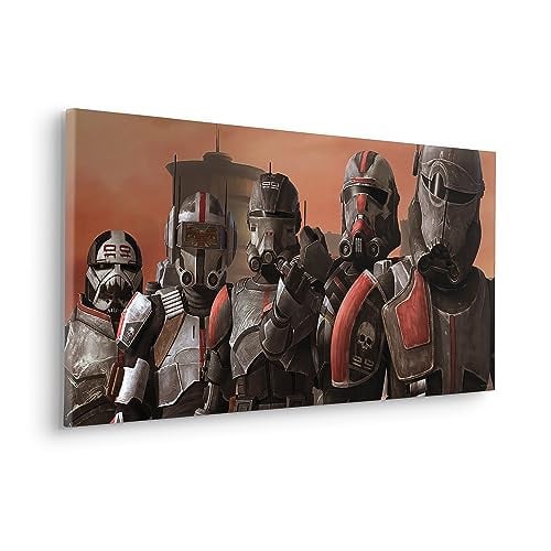 Komar Wandafbeelding Star Wars Bad Batch Squad - Multicolour - 90 x 40 cm