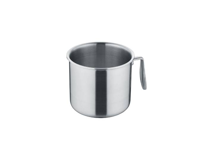 Milchtopf BERNDES poliert 14 cm , silber (silberfarben), H:13,5cm Ø:14cm, Töpfe, Milchtopf