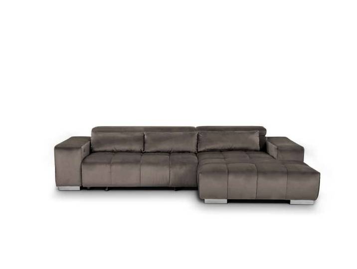 COTTA Ecksofa Orion, mit elektrischem Sitzvorschub und Nierenkissen
