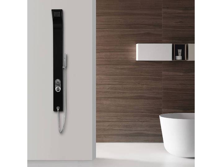 Duschpaneel Care 15 x 150 x 53cm Schwarz