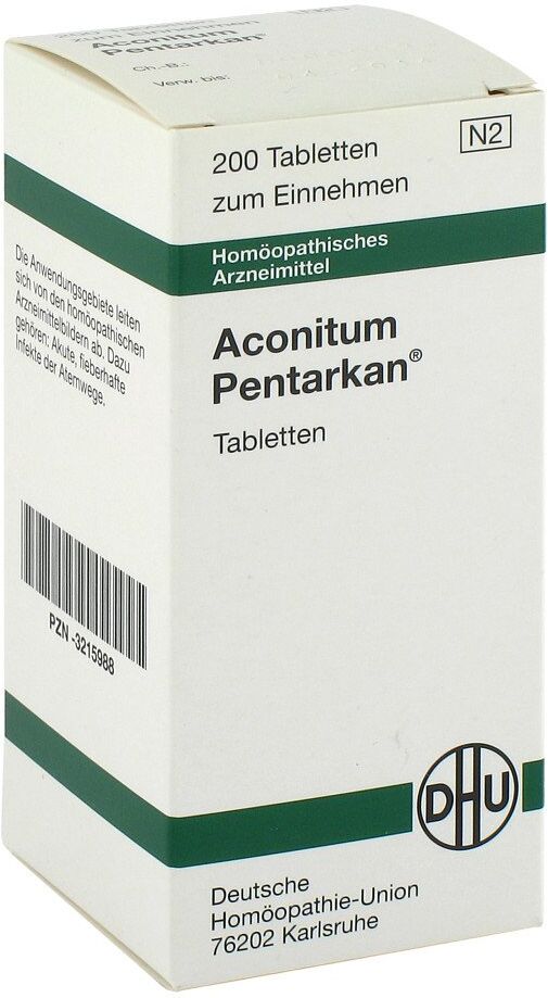 DHU Aconitum Pentarkan Tabletten