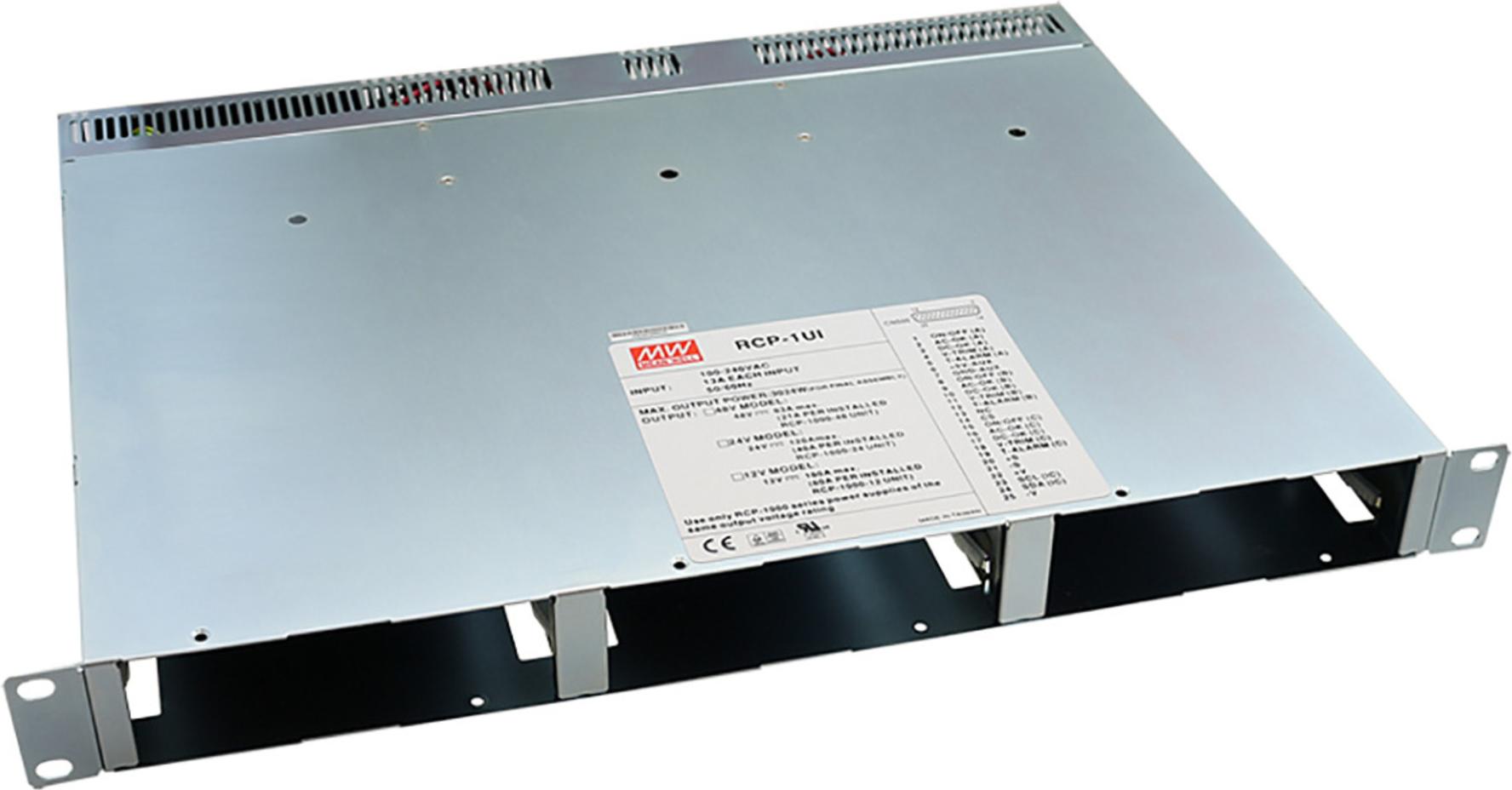 MEANWELL RCP-1UI - 19Zoll 1HE Rack für RCP-1000
