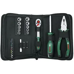 Bosch Home & Garden, Steckschlüssel + Stecknuss, Mobility Werkzeug Set 26-teilig (13 mm, 5 mm)