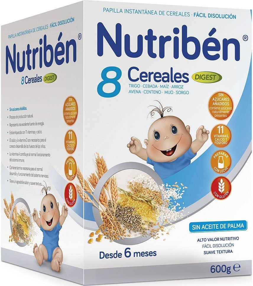 NUTRIBEN Nutribén® 8 cereales efecto bífidus 600 g