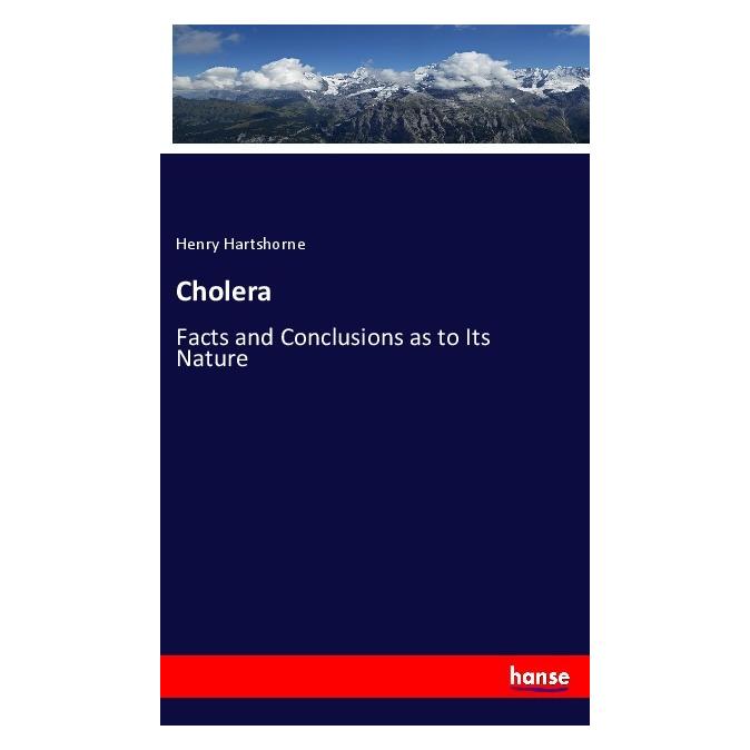 Hansebooks Cholera (Englisch, Softcover, Henry Hartshorne) (56124477)