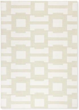 TOMMY BAHAMA Isla Coastal Geo Indoor Outdoor Area Rug, Geometric Modern Design, UV Fade Resistant