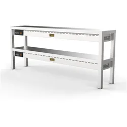 Beheizbares Keramikregal Überregal 2 Ebenen 1600 - Combisteel