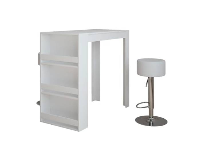 Vicco Bartisch-Set Repose, Weiß, 57 x 117 cm