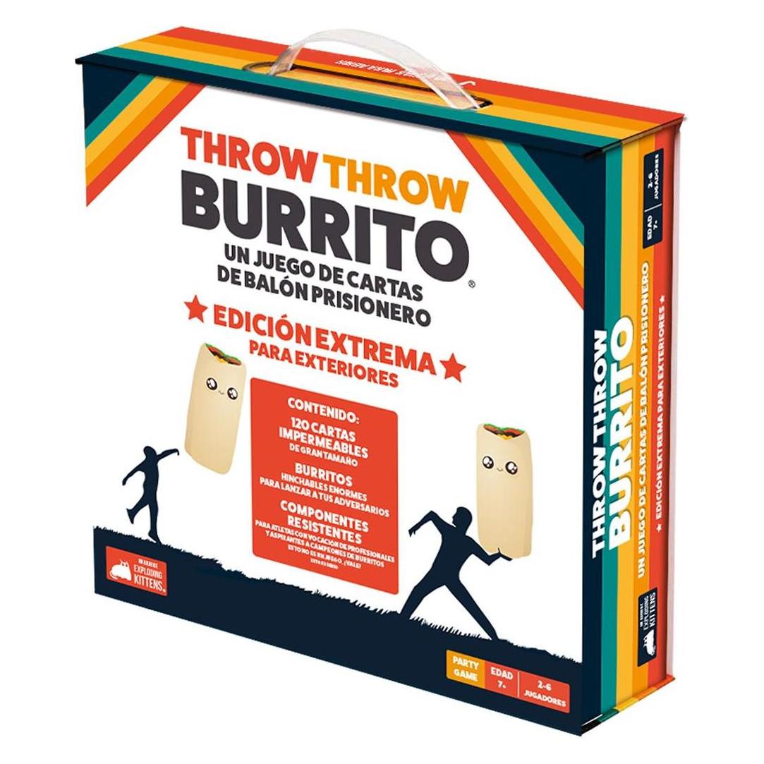 Asmodée Tischspiel Asmodee Throw Throw Burrito Edición Extrema ES (Spanisch, 2 - 6 Spieler) (EKITTB02ES)