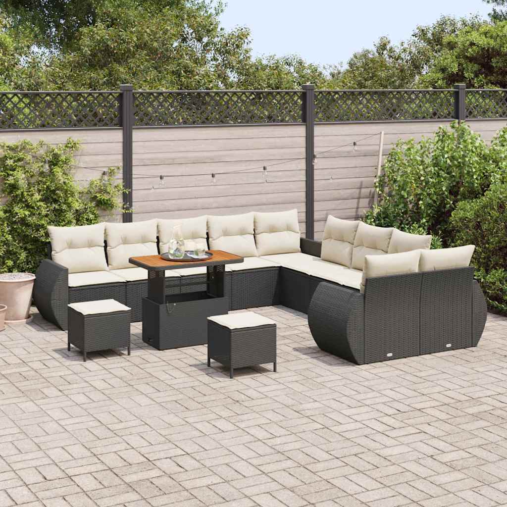 vidaXL Ensemble de canapé de jardin 13 pc 13-Nombre de places