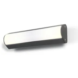 ACB Outdoor LED Wandleuchte AKA 16/2024-30, IP54, 20W 3000K 1550lm, schwarz / opal ACB-A202410N