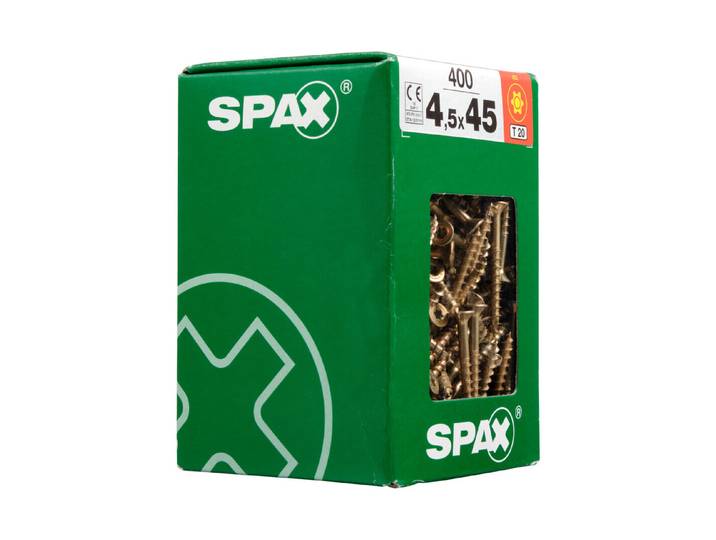 Spax Torx Senkkopf Holzschraube 4.5 × 45 mm 3 Stück