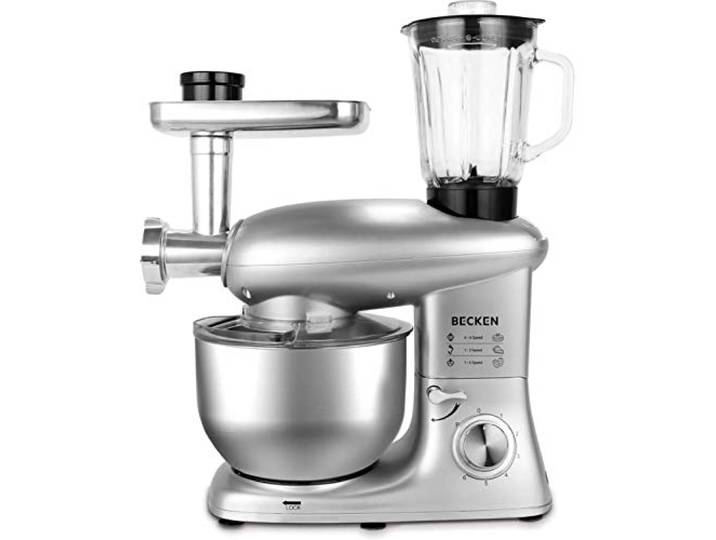 Becken BKM4570 Küchenmaschine, 1400 W, 6 Liter, Kunststoff, mehrfarbig
