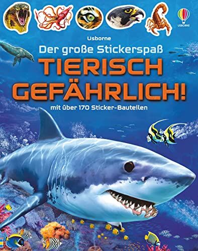 Simon Tudhope - Der große Stickerspaß: Tierisch gefährlich!: mit über 170 Sticker-Bauteilen - Preis vom 09.10.2026 07:28:09 h