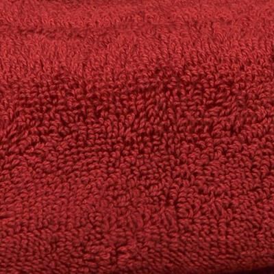 Kassatex Inc Kassa Design Bath Towel Set Bath Hand Wash, Bath Hand Wash, Garnet Red