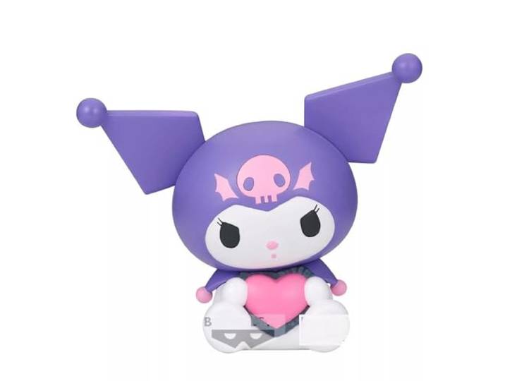 Banpresto Kuromi Sanrio Actiefiguur, Sofvimates (Purple Ver), 14 cm, BP89748P, meerkleurig, verzamelfiguur, optimaal voor Sanrio-fans